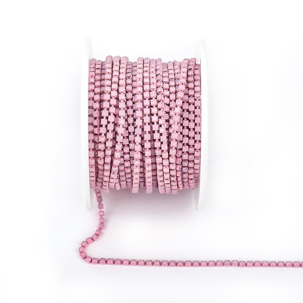 Weichen Specializes In Protein Color Electrophoresis Claw Chain Ceramic Single Row Rhinestone Chain Diy Jewelry Accessories Clothing Accessories