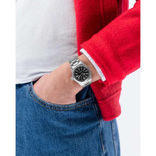 Hamilton Khaki Field Auto Men's Watch H70455133, Officially Guaranteed, Imported