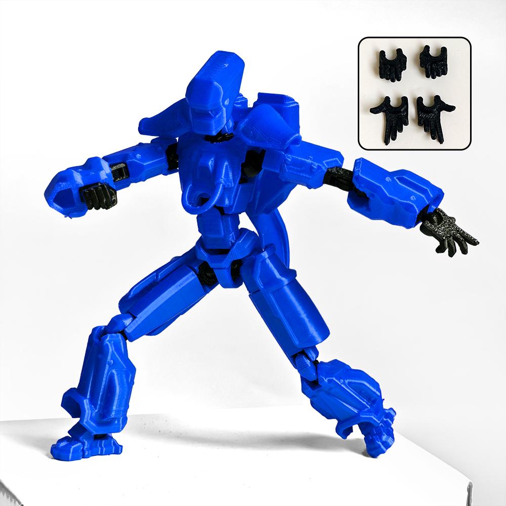 2026 Titan Action Figure 13 3D Printed Toys Multi-Jointed Movable Robot Action Figure Desktop Decorations Xmas Birthday Gift