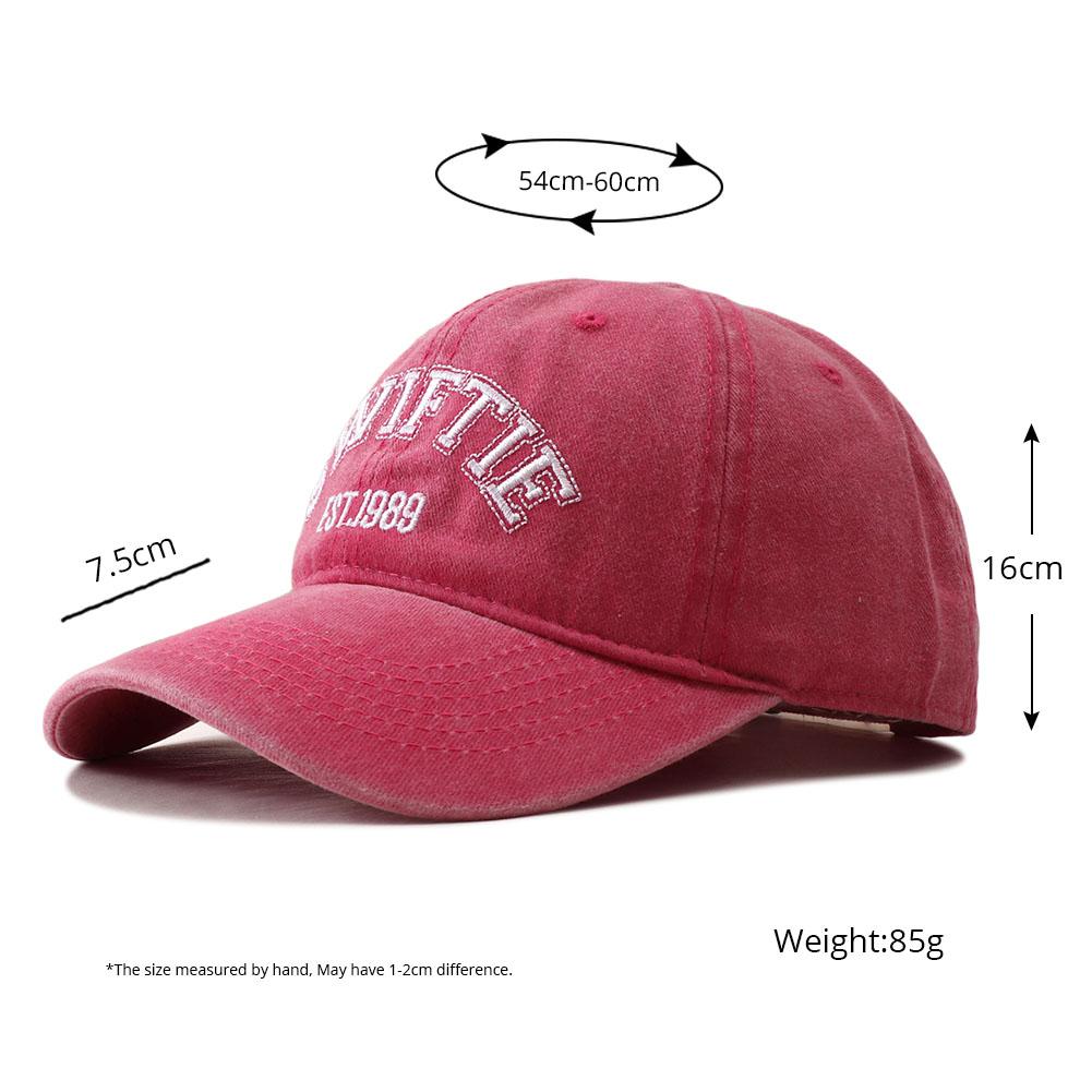 High Quality Swiftie 1989 Embroidery Baseball Caps For Men Women Adjustable Fashion Vintage Washed Taylor Fan Cotton Dad Hats