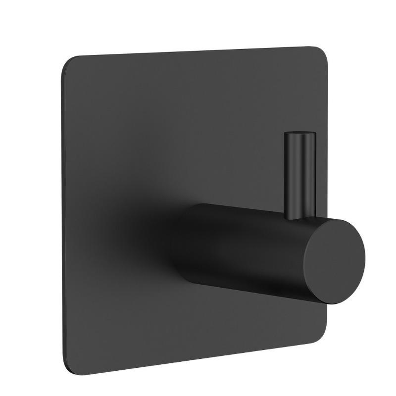 

Self Adhesive Door Hook Key Holder Towel and Robe Holder Stainless Steel Kitchen Hardware Hook Bathroom Supplies Storage Hook