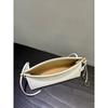 French niche design minimalist style cowhide shoulder armpit bag commuting simple fashion versatile women's fashion baguette bag