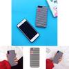 Ultra Blackwhite Slim Stripe Silicone Tpu Phone Case Cover For Iphone X Plus 8