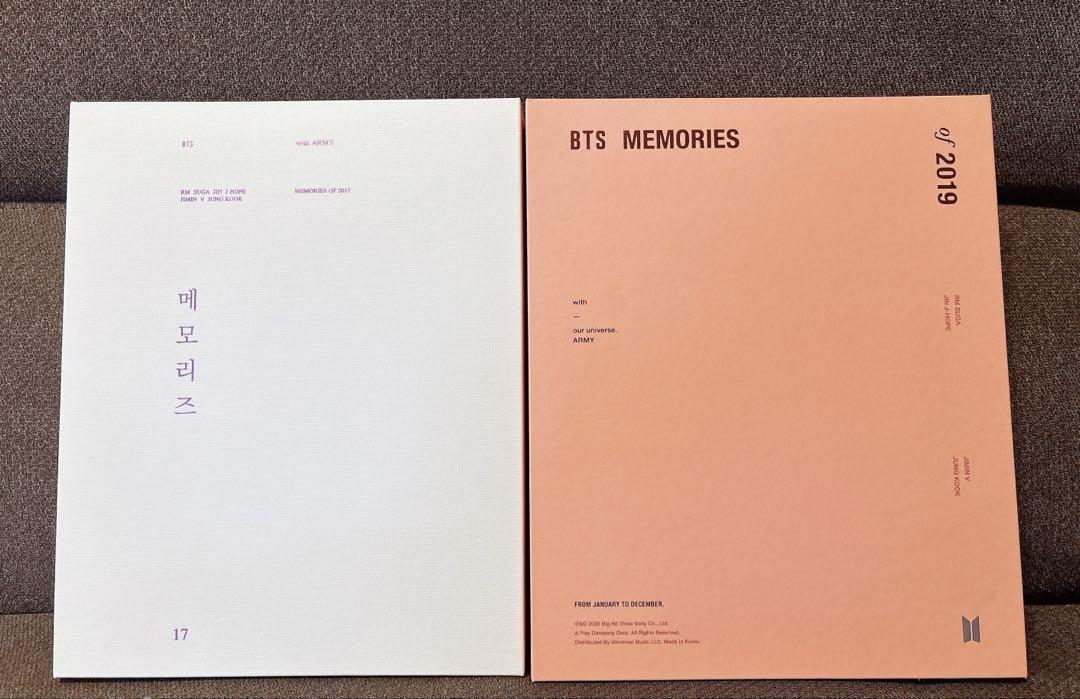 

[Б/В] BTS MEMORIES OF 2017 2019 DVD набір з 2 дисків