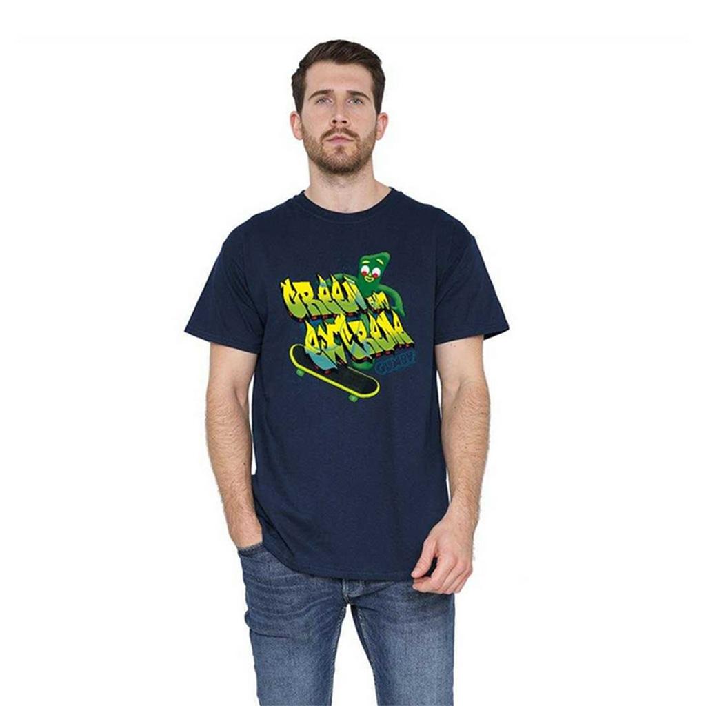 Gumby Unisex Adult Green And Extreme T-Shirt