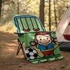 1pc Curious George7 Theme Blanket - Digital Print, Polyester, Cozy for All Seasons, Perfect for Outdoor, and Travel