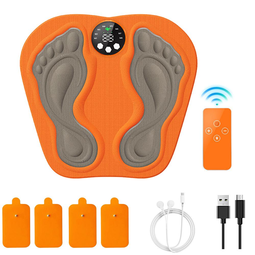 Smart RF Foot Massager Pad - 8 Mode Remote Control for Muscle Relaxation & Leg  Blood  Blood SlimmingCirculation