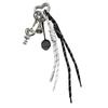 Korean Style Badminton Design Backpack Charm for Athletes and Students Practical Alloy Keychain Fashion Bag Pendant