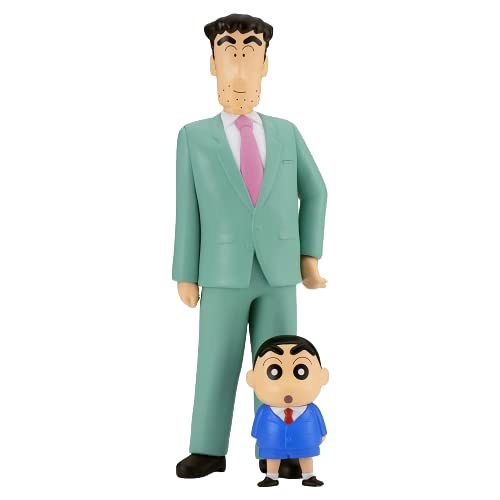 Crayon Shin-chan Nohara Family Figures - Family Photo - Vol. 1 + Vol. 2 Set (Banpresto)