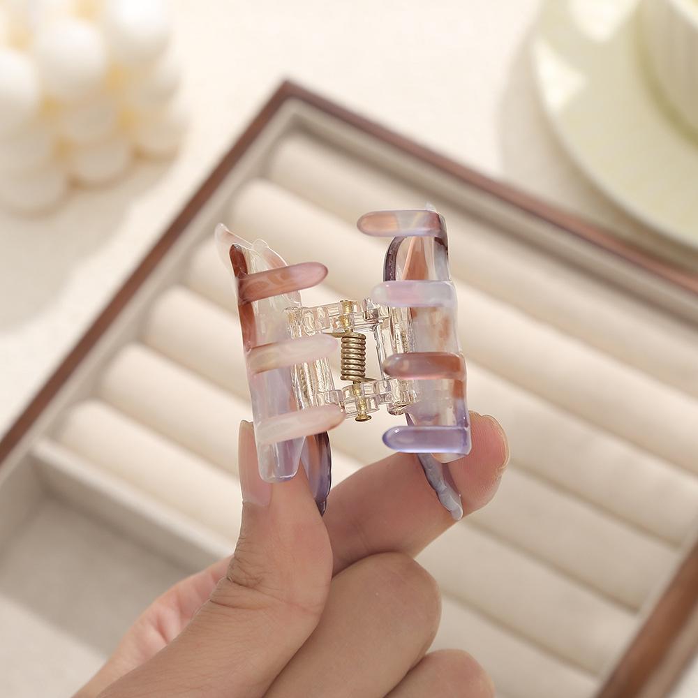 French Style Acetate Butterfly Hair Claws Colorful Hair Styling Tools Accessories Retro Elegant Hair Clamps Women Sweet Hairpins