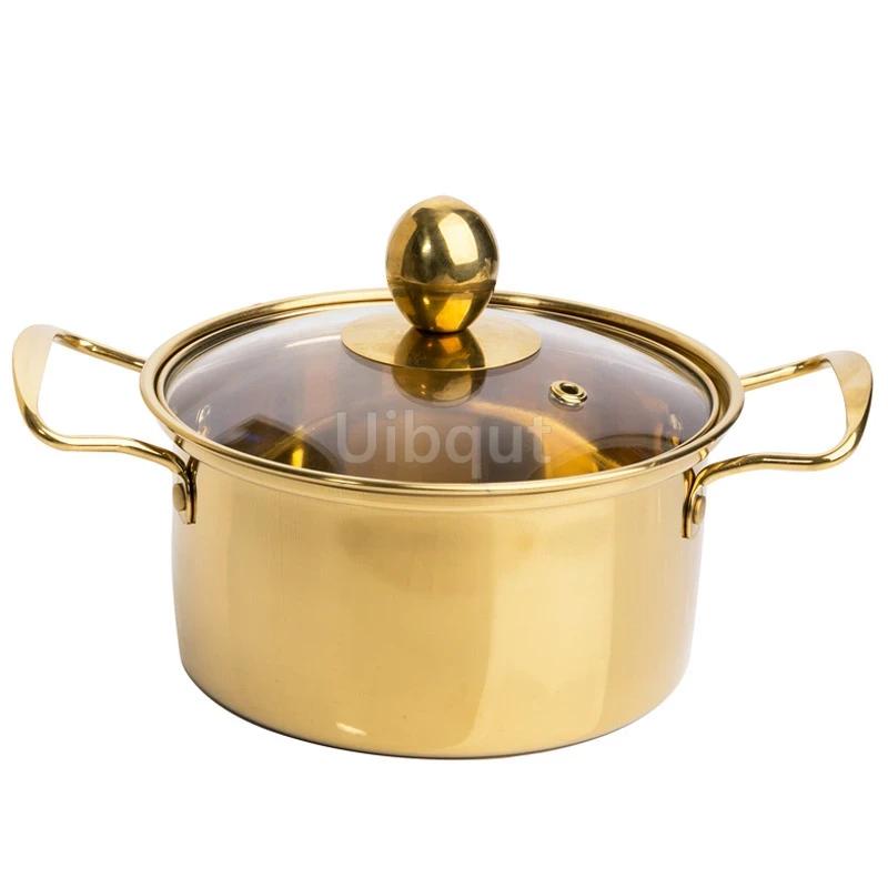 Small Hot Pot Special Pot for Induction Cooker Self- Hotpot Single Person Mini One Person Pot Commercial Soup Pots