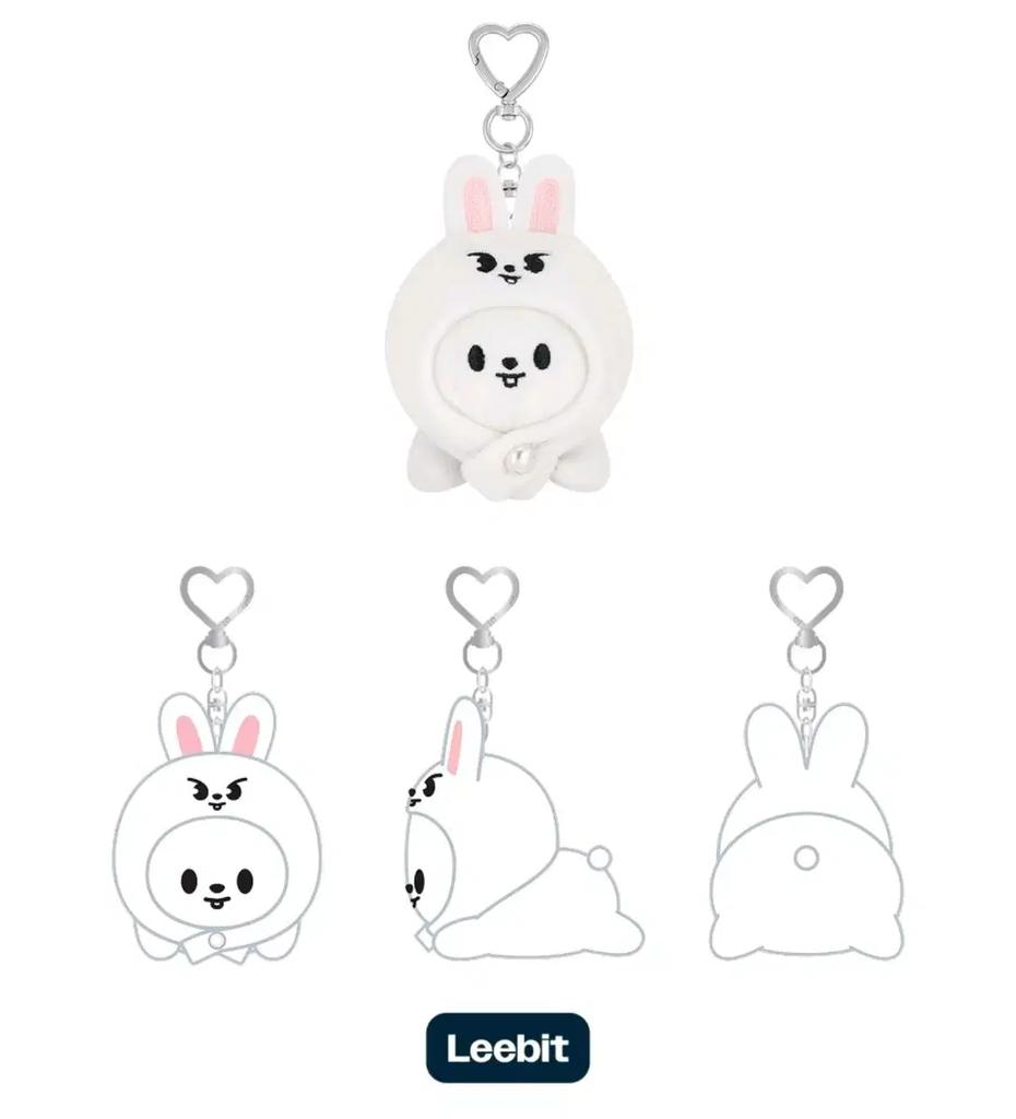STRAY KIDS Skies Skige Ribbit Lino Line Keyring