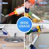 23Pcs Complete Glues Applicator Set with 15 Varied Nozzles and 8 Mounting Bases for Bonding Tasks in Homes and Workshop