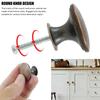14/16Pcs Round  Antique Bronze Cupboard Door Pull Knob Kitchen Cupboard Door Decor Handles Replacement Hardware