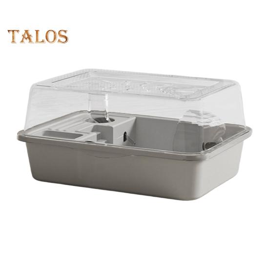 Büyük Hamster Kafesi Üstü Açılabilir Gine Domuzu Kafesleri Su Şişesi Egzersiz Tekerleği Çift Katmanlı Küçük Hayvanlar Tavşan Fare Kirpi için Oyun Evi