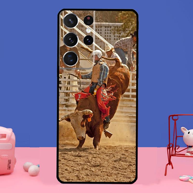 Extreme Sport Rodeo Cowboy Lasso Case For Samsung Galaxy S22 S21 Note 20 Ultra Note 10 S8 S9 S10 Plus S20 FE Phone Cover