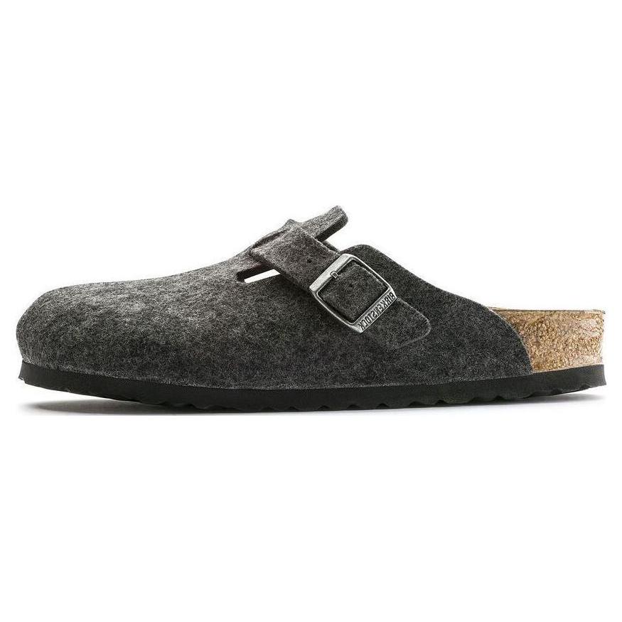 Шерстяные сабо Birkenstock Boston с пряжкой 0160373 43
