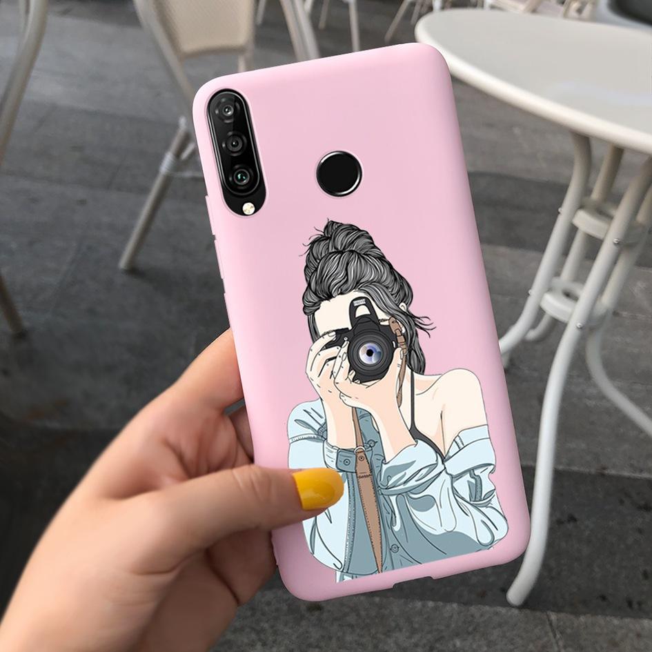 For Huawei P30 Lite Pro Case Fashion Girls Butterfly Bees Soft Fundas For Huawei P30 Pro VOG-L29 ELE-L29 P 30 Lite P30lite Coque