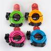 Fashion Folded Bike Lock Multifunction Zincs Alloys Bike Lock Student Bike Lock for Outdoor Lover