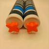 6pcs Reusable Tube Plugs with Threaded Sealing Caps for Standard-sized Caulking Tubes Design To Prevent Drying and Deformation