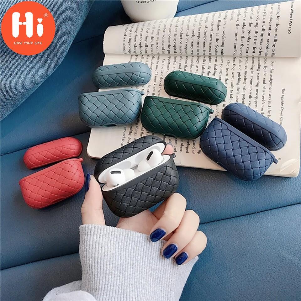 

Мягкий чехол Сетка из тканой сетки Матовый силиконовый чехол для наушников Гарнитура Кожное покрытие iPhone Airpod 1 2 3 Rd Gen Protector Тонкий противоударный простой мягкий чехол