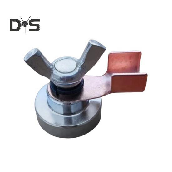 Magnetic Welding Grounding Clamp Heavy Duty Welding Support Holder Portable Metal Welder Welding Ground Clamp Tools