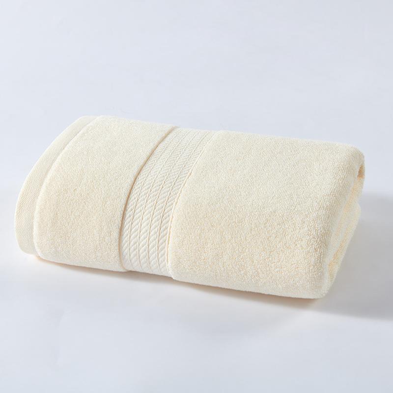 

50x100cm Adult Towel Solid Color Enlarged Shower Towel Thicken Absorbent Facecloth Household Hotel Toiletries Multi Scenario Applicable Home Textiles 50*100CM 1pcs