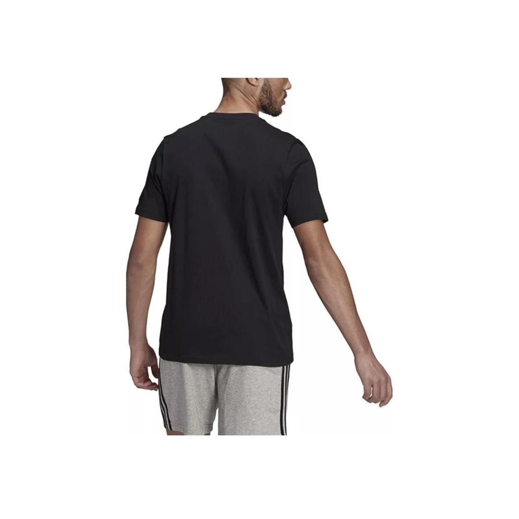 Adidas CE Gra Logo Print Sports Short Sleeve T-Shirt Men Tops Black DM4285