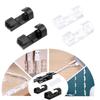Adjustable Cord Clip Wire Holders No Drill Installation Reusable Cable Organizers Plastic Cable Clip For Desk Wall Car