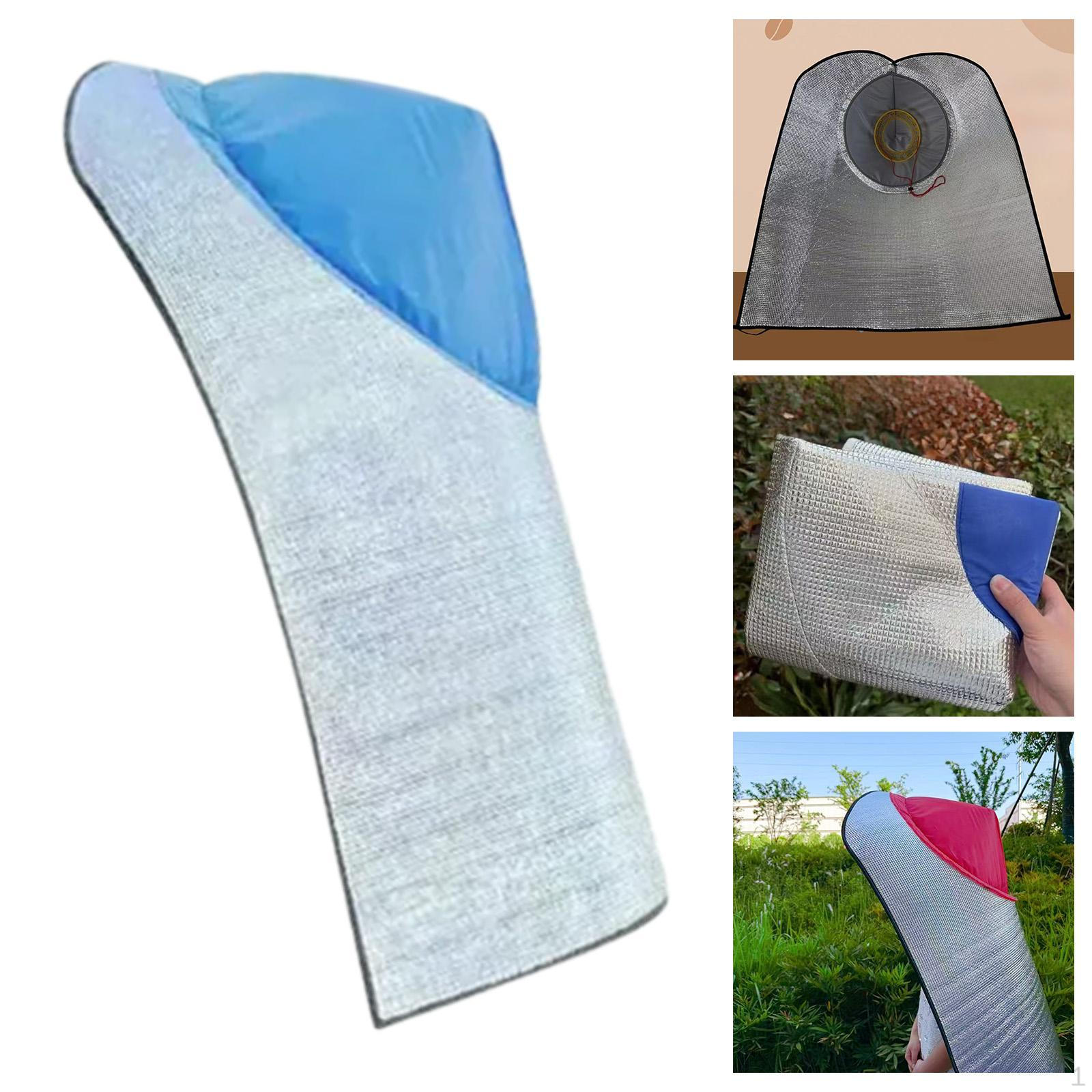 

Уличная шляпа, рыболовная кепка, широкополая, легкая, конусообразная, дождестойкая, защита от солнца, плащ с капюшоном для синий