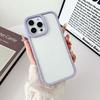 2-In-1 Double-sided Drill Mobile Phone Case Is Suitable for Apple 16PROMAX New 16 Simple 15 Large Holes with Diamonds 11/12