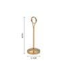 Cute Stainless Steel Round Photo Clip Elegant Note Clamp Stand  Restaurant Table