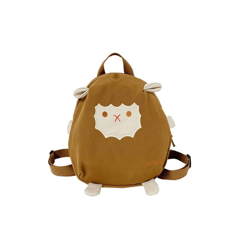 Adorable Lightweight Cartoon Lamb Backpack For Kids Ages 2 To 3 Years Old
