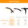 Eyeglasses Ear Grips Sleeve-Upgrade Anti-slip Eyewear retainer-Sleeve with Hook design-Soft and Comfort Glasses Ear Hooks 6Pairs