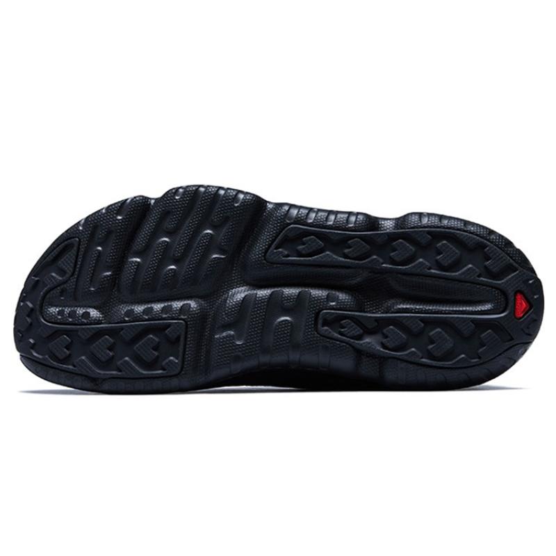 SALOMON Reelax Moc 5.0 W Breathable And Lightweight Low Top Running Shoes Women's Black Sneakers 412784