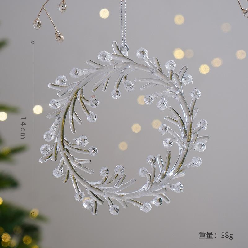 Christmas tree pendants, pendants, Christmas decorations in a festive atmosphere