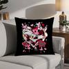 Cartoon H-Hazbin HotelS Pillow Case 3D Print Polyester Fiber 40*40cm Home Sofa Throw Decoration Festival Gift