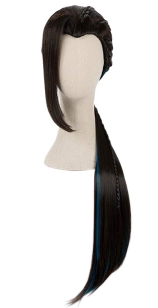 Парик для косплея с сеткой, термостойкий, парик, костюм на Хэллоуин (Джамиль Вайпер)