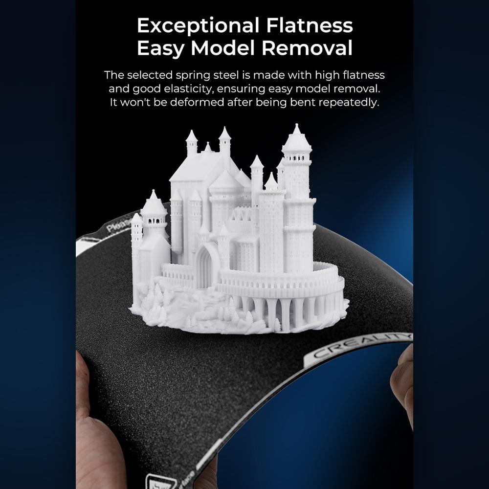 Creality K1 PEI Build Plate Kit 235x235mm Platformă de imprimare cu rezistență excelentă la căldură Ușor