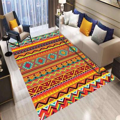 Großer nordischer Teppich im Bohemia-Persien-Stil, Teppich für Wohnzimmer, Schlafzimmer, Sofa, Fußmatte, Küchendekoration, rutschfeste Bodenmatte für Kinder
