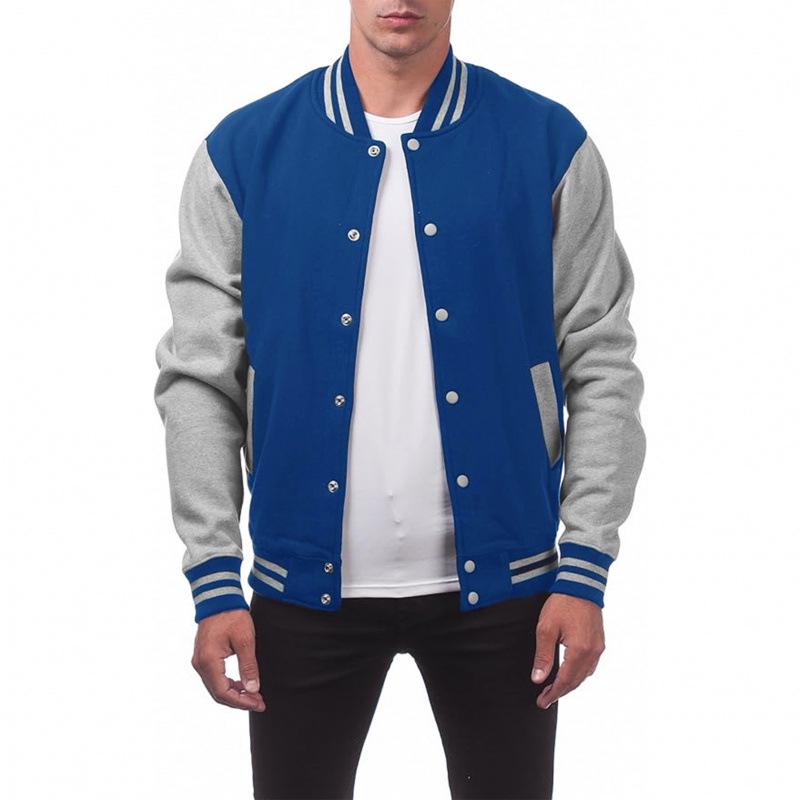 Stile Invernale Uomo Plus Velluto Taglia Europea Felpa Cardigan Giacca da Baseball