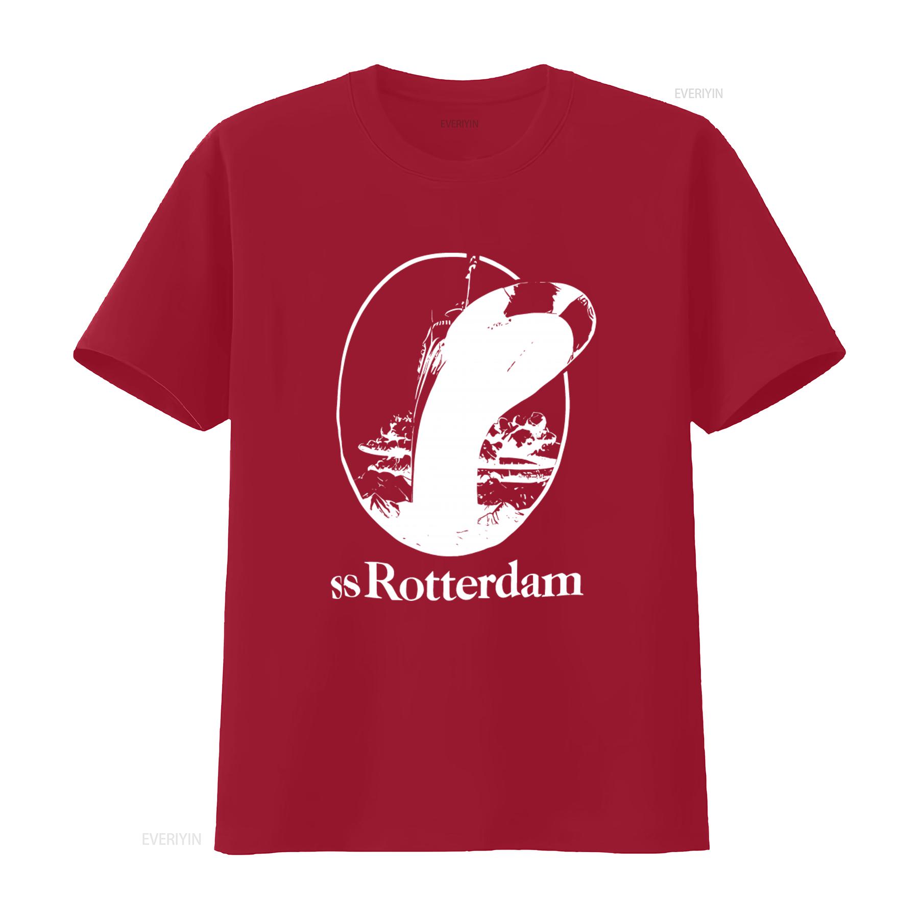 

1980s Vintage SS Rotterdam Ocean Liner Ship T Shirt USA Made 80s VTG Retro Style vintage Washed graphic Comfortable S