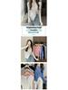 2025 Spring & Fall Women's Slim Fit Zipper Cardigan - Long Sleeve, Irregular Knit Top