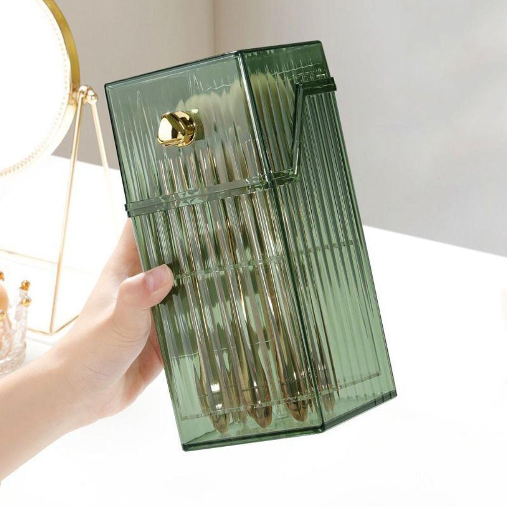 Green/White/Grey Makeup Organizers Dustproof Makeup Lipstick Holder  Eyebrow