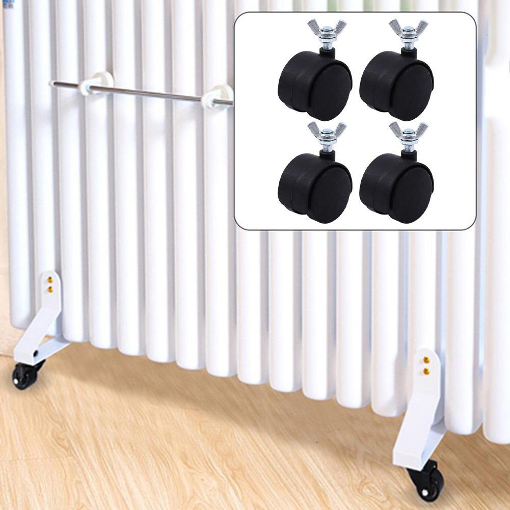 Heater Wheels 4PCS Casters Replacement for Electric Oil Heater with Easy Mount