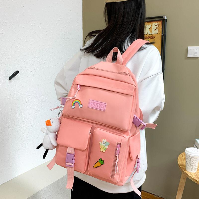 Cute girl backpack backpack for high school high capacity backpack