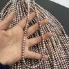 1String, Multi-colored Natural Freshwater Pearls, Boho Handmade Round Pearl Beads for Jewelry Making DIY Crafts (Beads 5-6mm, Length 36cm)