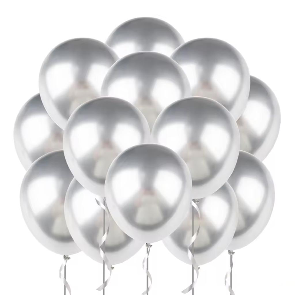 20pcs 12inch Confetti Metallic Metal Balloons Gold Blue Pink Latex Ballon Wedding Birthday Party Decoration Baby Shower Globos