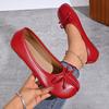 Scarpe Basse da Donna Marca Scarpe da Ballo Morbide Mocassini Slip-On Mocassini Morbidi Scarpe Casual Tabi Ninja Scarpe da Donna Nodo a Fiocco