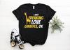 I Just Freaking Love Giraffes Funny Cute Adorable Giraffe Lovers Gift T-Shirt, Zoo Animals Birthday Present, Zookeeper Kids Boys Girls Youth